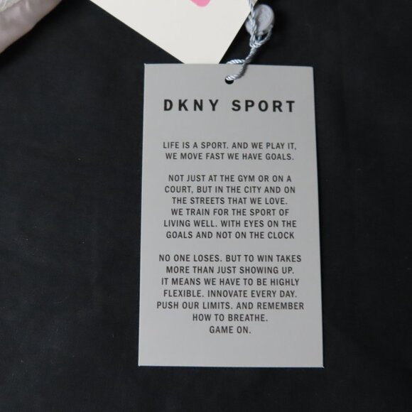 DKNY White and Gray Windbreaker Jacket Sz. XL - Picture 14 of 16